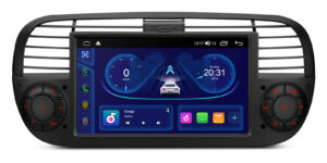 Fiat 500  | Android OS | Octa Core | 64GB ROM | IPS Screen | CarPlay & Android Auto | IDS7050FLB