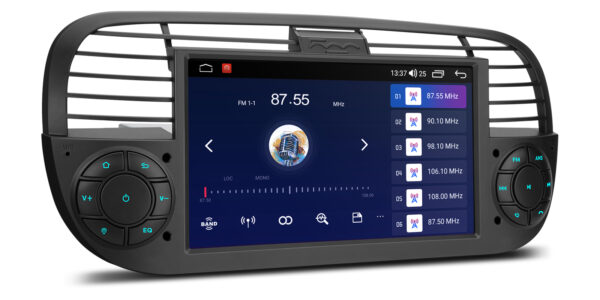 Fiat 500  | Android OS | Octa Core | 64GB ROM | IPS Screen | CarPlay & Android Auto | IDS7050FLB