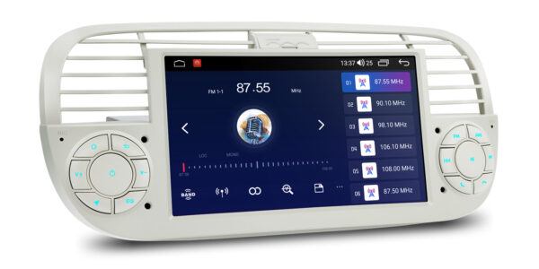 Fiat 500  | Android OS | Octa Core | 64GB ROM | IPS Screen | CarPlay & Android Auto | IDS7050FLC
