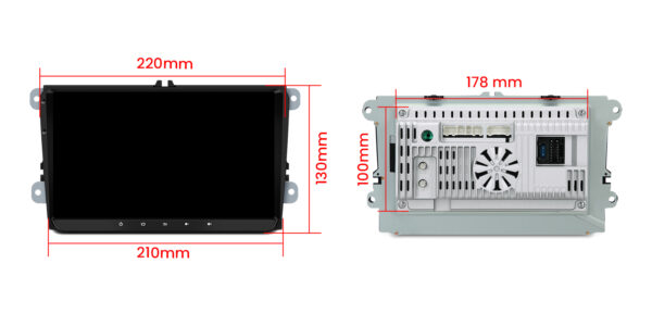 Volkswagen / SEAT / SKODA  | Android OS | Octa Core | 64GB ROM | IPS Screen | CarPlay & Android Auto | IDS90MTVL