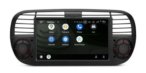Fiat 500 | Qualcomm 665| Android 14 | Octa Core | 8GB RAM &256GB ROM | HDMI Output | IQ7450FLBP