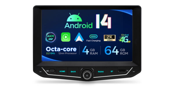 Jeep Wrangler | Android 14 | Octa Core | 4GB RAM & 64GB ROM | Global 4G LTE Solution | PX94WLJGS