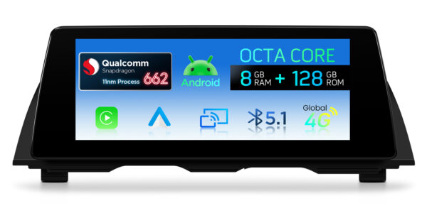 BMW | 5 Series | Android OS & OEM System | Qualcomm 662 | Octa Core | 8GB RAM & 128GB ROM | QBBH14CIB12FV