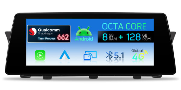 BMW | X1 E84 | Android OS & OEM System | Qualcomm 662 | Octa Core | 8GB RAM & 128GB ROM | QBBH14CIB12X1