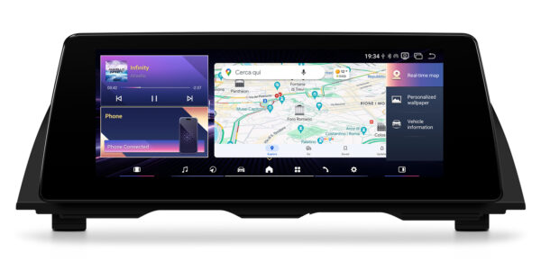BMW | 5 Series | Android OS & OEM System | Qualcomm 662 | Octa Core | 8GB RAM & 128GB ROM | QBBH14NB12FV