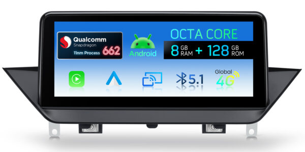 BMW | X1 E84 | Android OS & OEM System | Qualcomm 662 | Octa Core | 8GB RAM & 128GB ROM | QBBH14X1UN