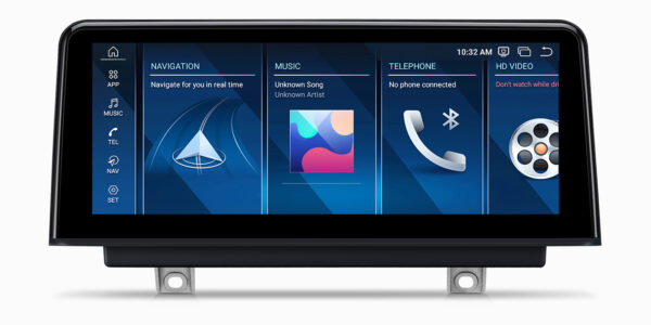 BMW | 3 Series / 4 Series / M3 / M4 | Android OS & OEM System | Qualcomm 685 | Octa Core | 8GB RAM & 256GB ROM | QWBX14NBTH