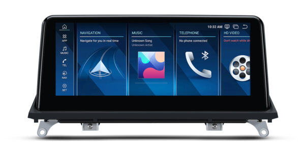 BMW | X5 / X6 | Android OS & OEM System | Qualcomm 685 | Octa Core | 8GB RAM & 256GB ROM | QWBX14X5CC