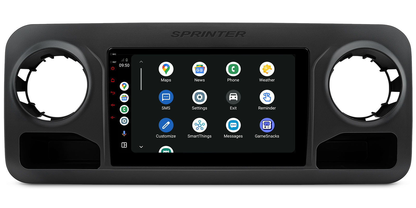 Mercedes-Benz | Sprinter | Android 14 | Octa Core | 4GB RAM & 64GB ROM | Global 4G LTE Solution | PXP14MSPGDAB