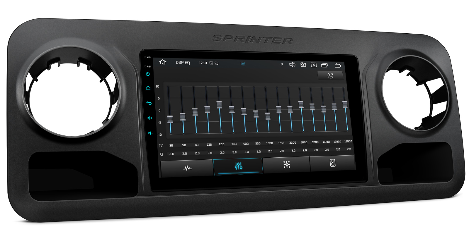 Mercedes-Benz | Sprinter | Android 14 | Octa Core | 4GB RAM & 64GB ROM | Global 4G LTE Solution | PXP14MSPGDAB