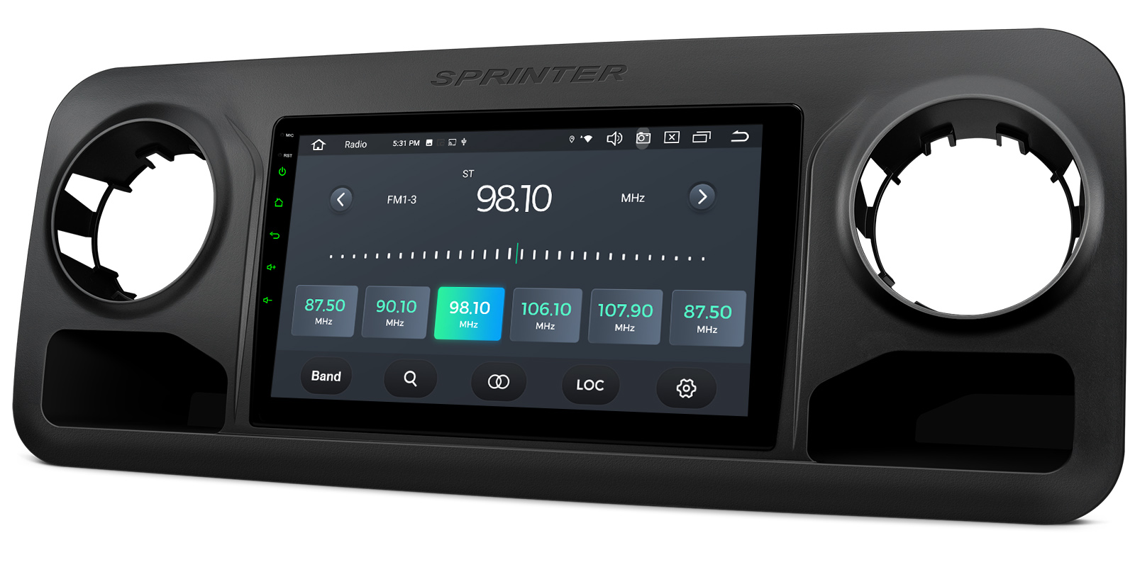 Mercedes-Benz | Sprinter | Android 14 | Octa Core | 4GB RAM & 64GB ROM | Global 4G LTE Solution | PXP14MSPGDAB