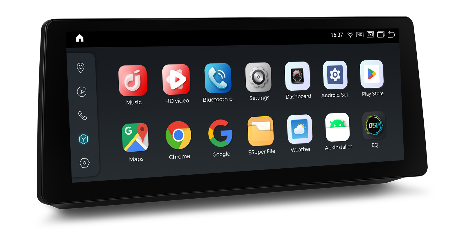 BMW | 5 series | Android OS & OEM System | Qualcomm 680 | Octa Core | 8GB RAM & 128GB ROM | 2K Screen | QGB24CCB12E60