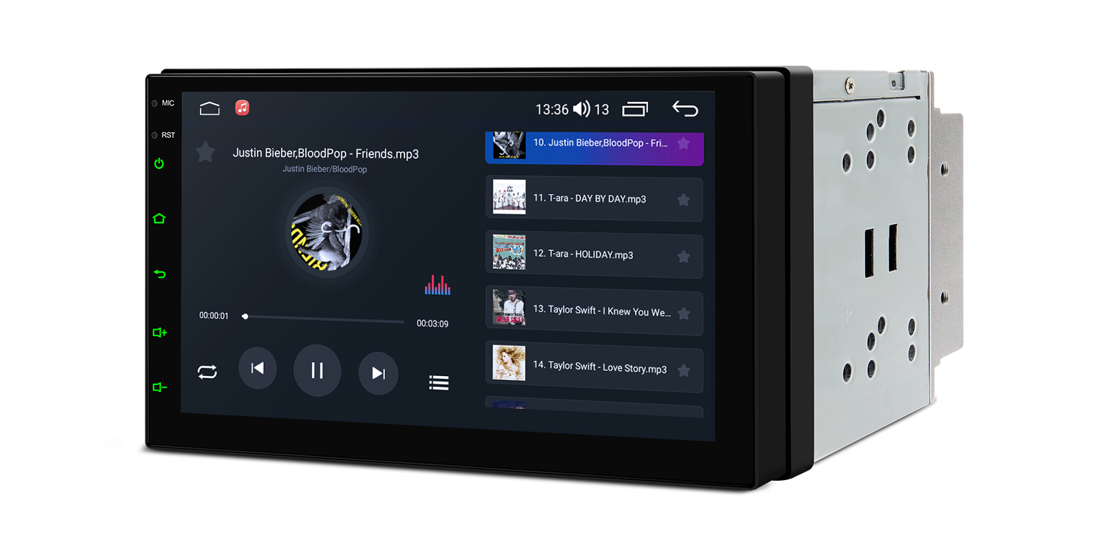 Universal | Double DIN | Android OS | Octa Core | 2GB RAM & 64GB ROM | IPS Screen | TIDS701L