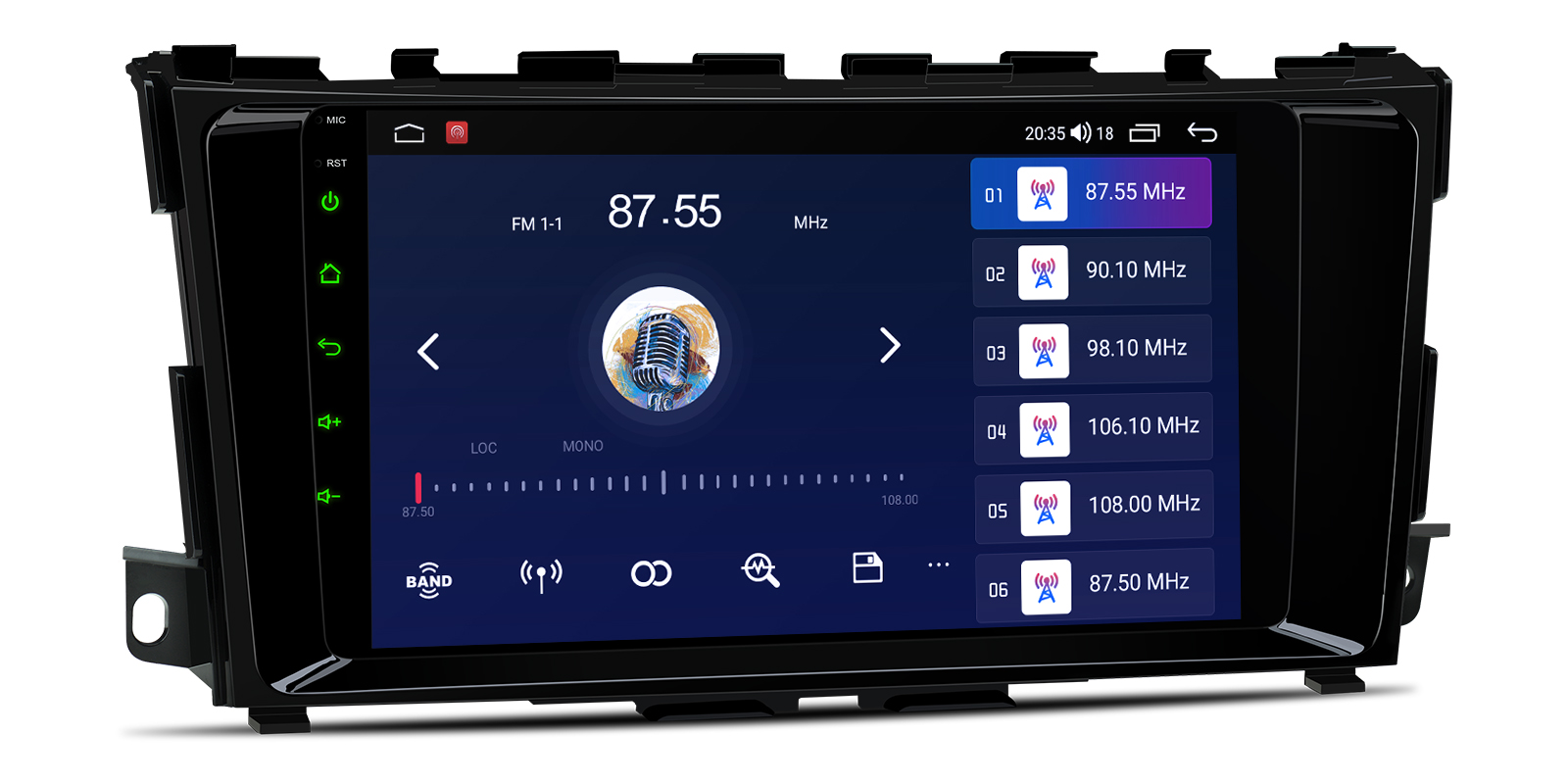 Nissan | Android OS | Octa Core | 4GB RAM & 64GB ROM | IPS Screen | IDP90AMN