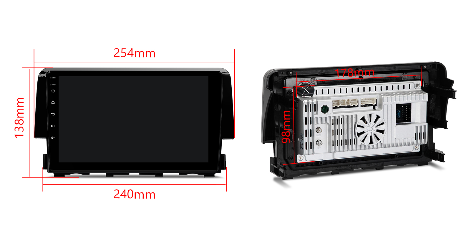 Honda Civic | Android OS | Octa Core | 4GB RAM & 64GB ROM | IPS Screen | IDP90CVH