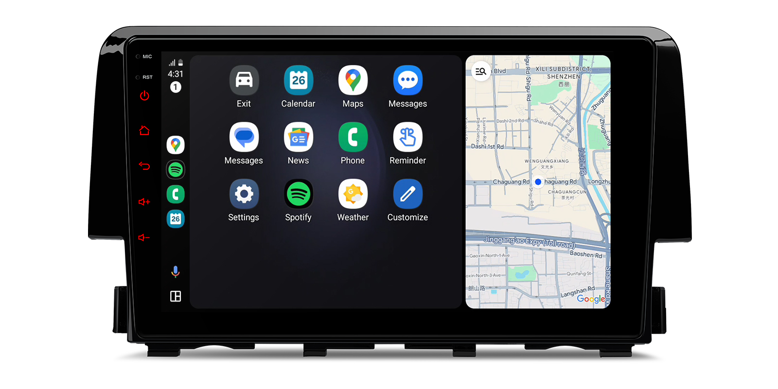 Honda Civic | Android OS | Octa Core | 4GB RAM & 64GB ROM | IPS Screen | IDP90CVH