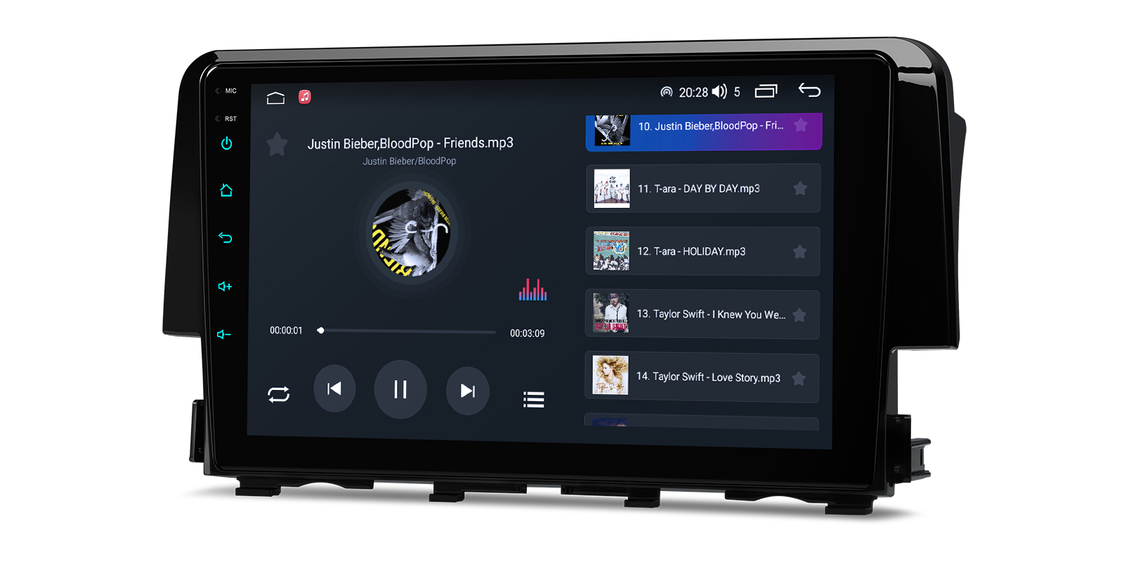 Honda Civic | Android OS | Octa Core | 4GB RAM & 64GB ROM | IPS Screen | IDP90CVH