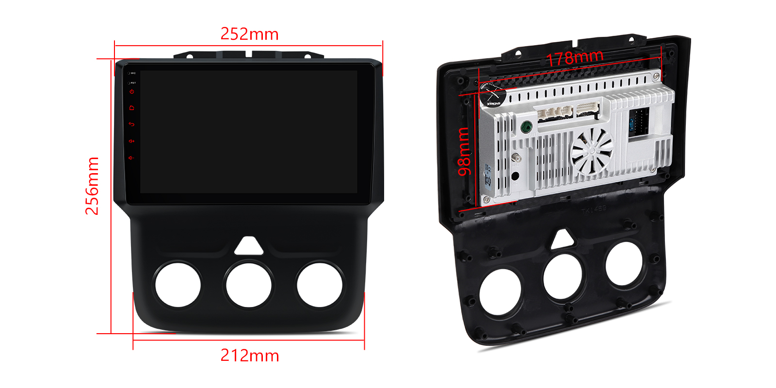 Dodge RAM | Android OS | Octa Core | 2GB RAM & 64GB ROM | 9" IPS Screen | IDSP90RMD