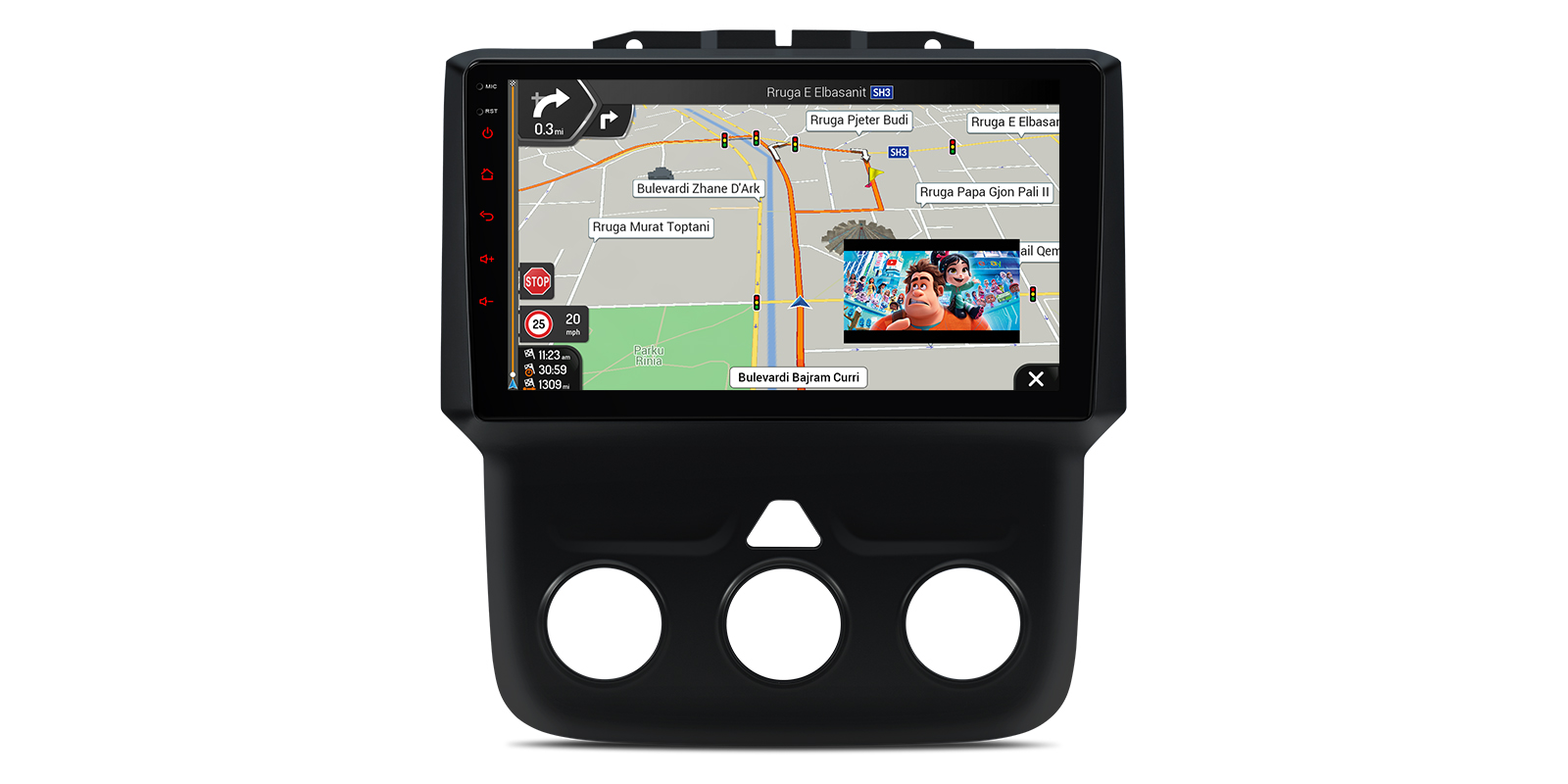 Dodge RAM | Android OS | Octa Core | 2GB RAM & 64GB ROM | 9" IPS Screen | IDSP90RMD