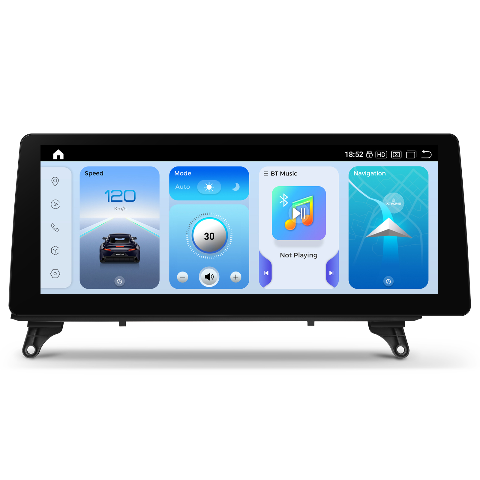 BMW | X5 / X6 | 12.3" 2K Screen | Android OS & OEM System | Qualcomm 680 | Octa Core | 8GB RAM & 128GB ROM | QGB24CCB12X5R