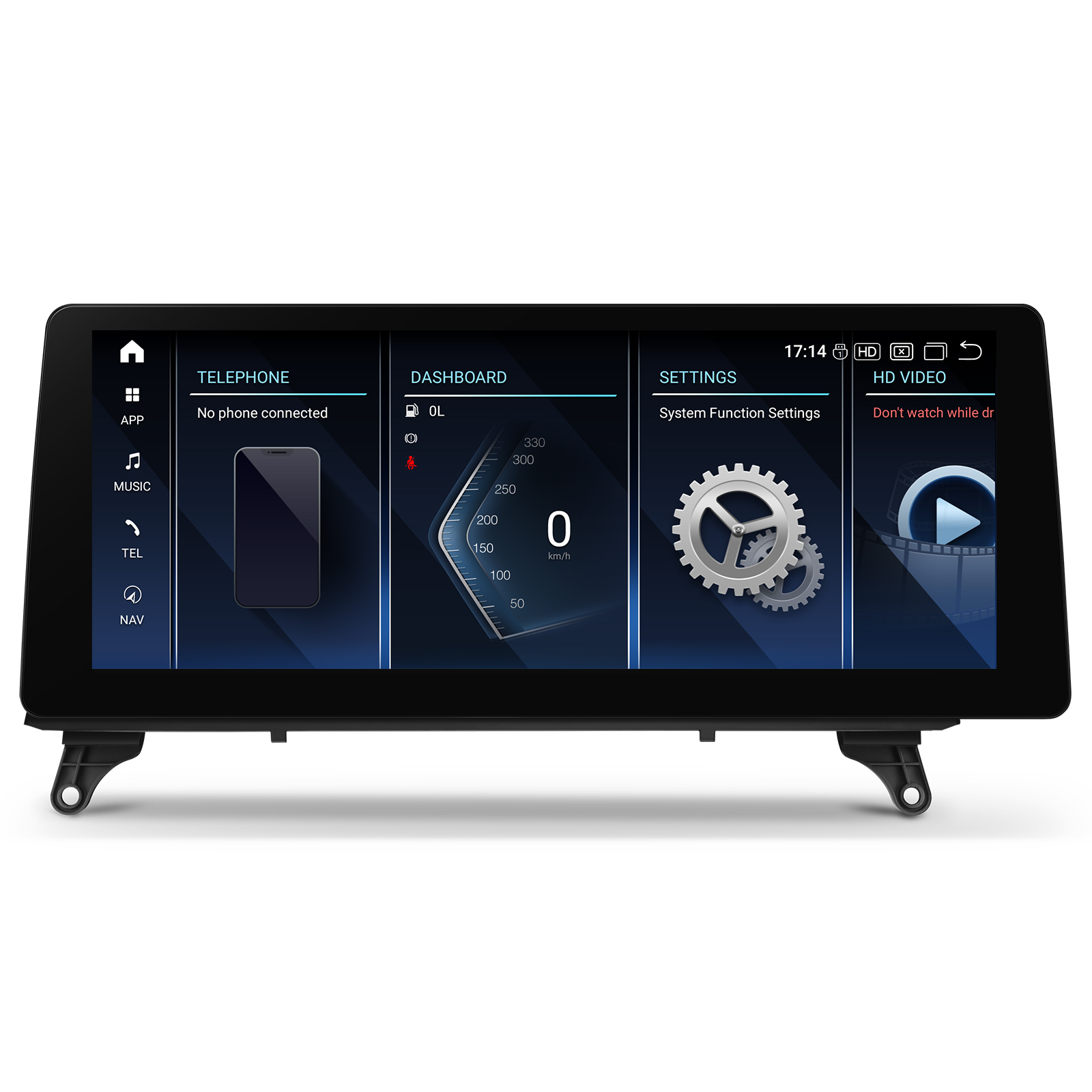 BMW | X5 / X6 | 12.3" 2K Screen | Android OS & OEM System | Qualcomm 680 | Octa Core | 8GB RAM & 128GB ROM | QGB24CCB12X5R