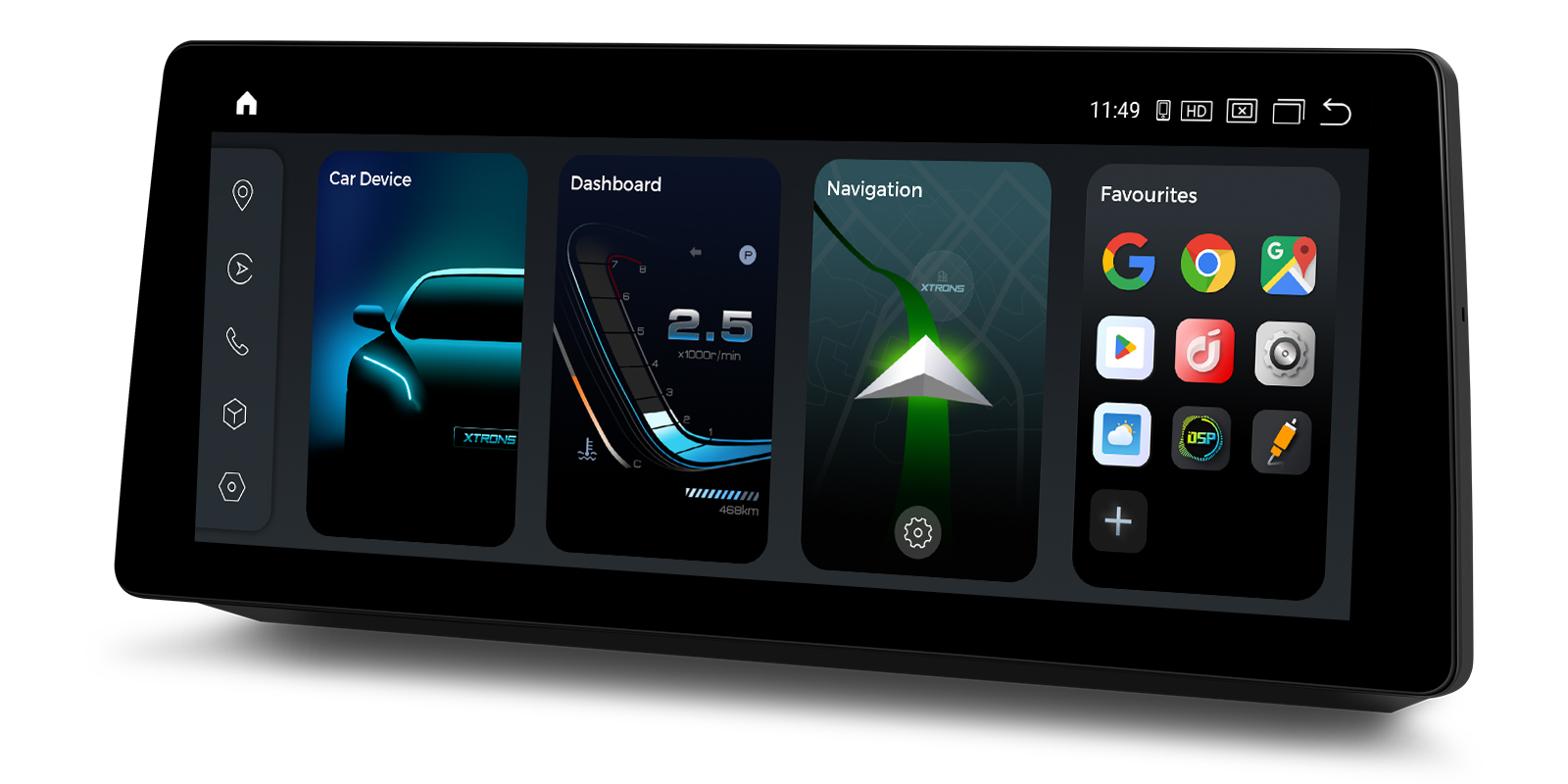 BMW | 5 series | 12.3" 2K Screen | Android OS & OEM System | Qualcomm 680 | Octa Core | 8GB RAM & 128GB ROM | QGB24CIB12E60