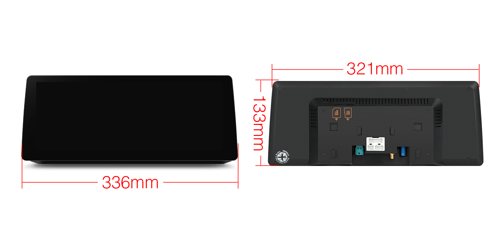 BMW | 5 series | 12.3" 2K Screen | Android OS & OEM System | Qualcomm 680 | Octa Core | 8GB RAM & 128GB ROM | QGB24CIB12E60