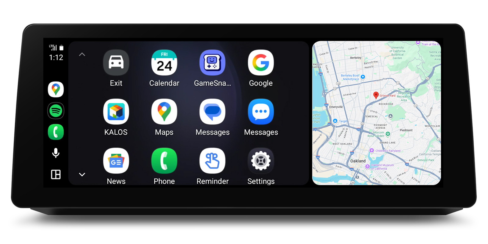 BMW | 5 series | 12.3" 2K Screen | Android OS & OEM System | Qualcomm 680 | Octa Core | 8GB RAM & 128GB ROM | QGB24CIB12E60