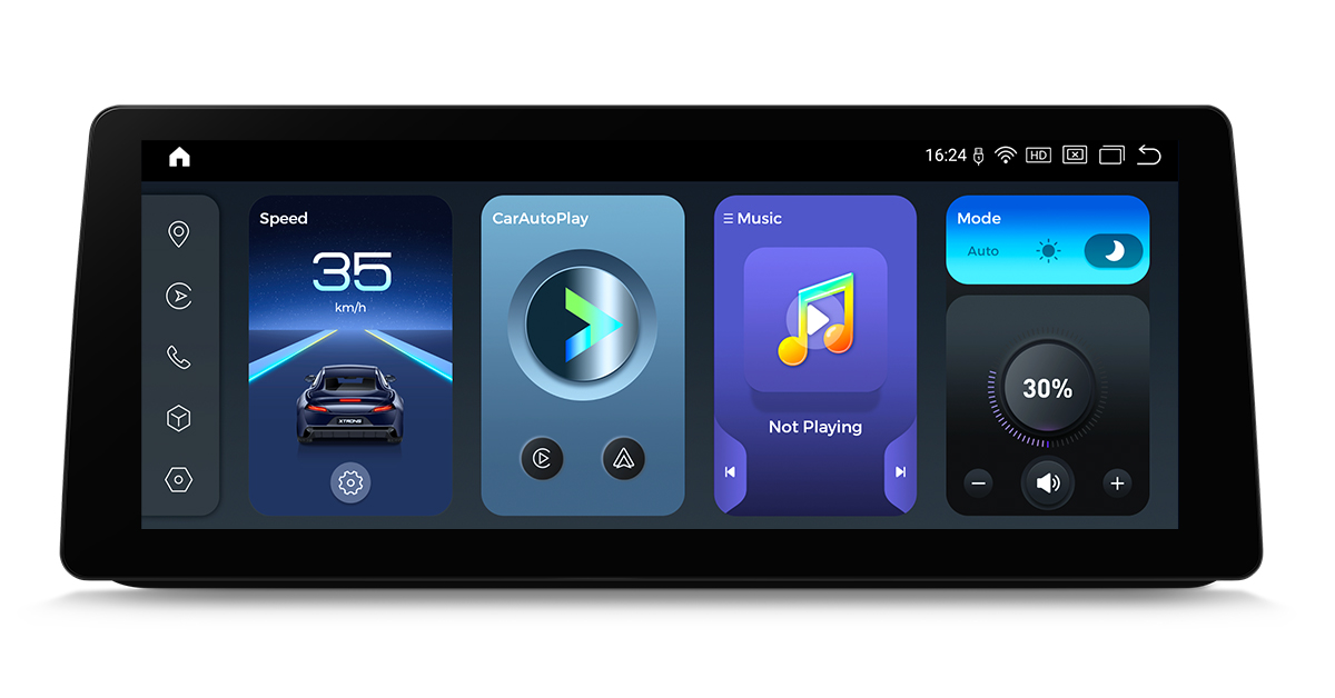 BMW | 3 series | 12.3-inch 2K Screen | Android OS | Qualcomm 680 | Octa Core | 8GB RAM & 128GB ROM | QGB24UMB12E90L