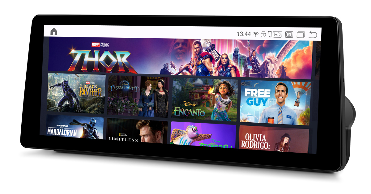 BMW | 3 series | 12.3-inch 2K Screen | Android OS | Qualcomm 680 | Octa Core | 8GB RAM & 128GB ROM | QGB24UMB12E90L