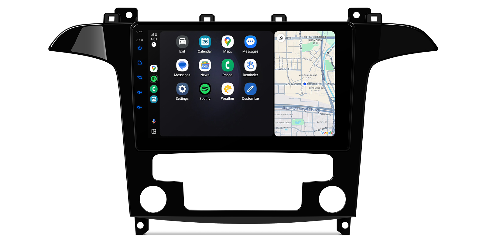 Ford S-Max | Android OS | Octa Core | 2GB RAM & 64GB ROM | 9" IPS Screen | IDSP90MXF