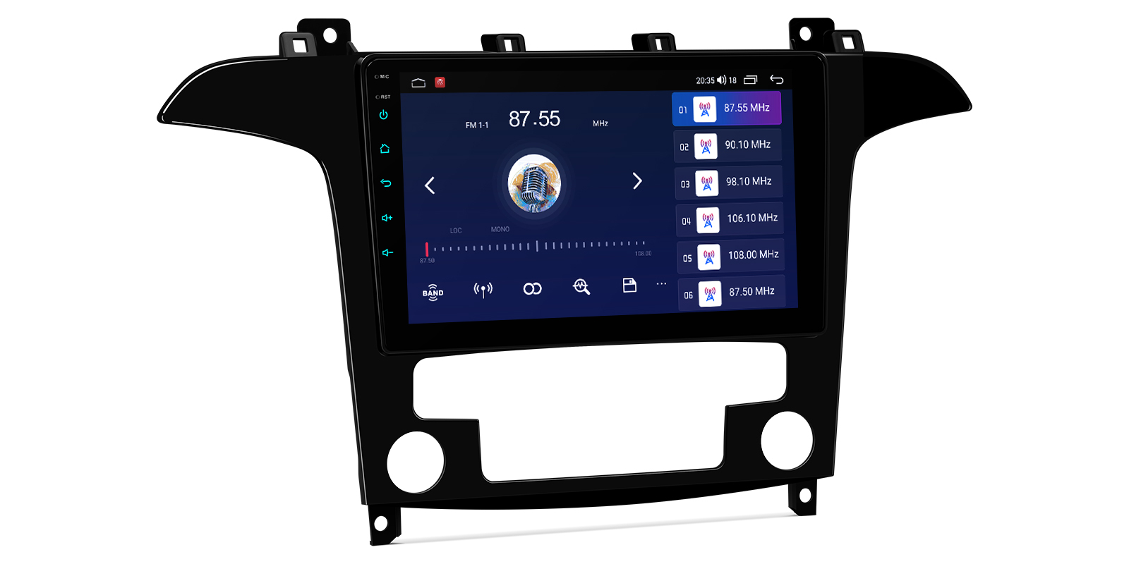 Ford S-Max | Android OS | Octa Core | 2GB RAM & 64GB ROM | 9" IPS Screen | IDSP90MXF