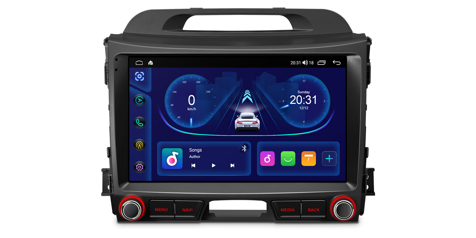 Kia Sportage | Android OS | Octa Core | 2GB RAM & 64GB ROM | 9" IPS Screen | IDSP90SPK