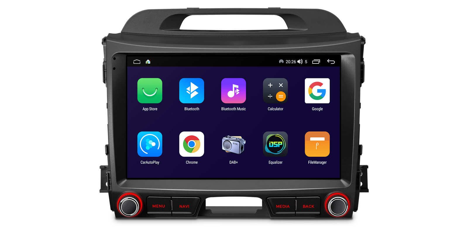 Kia Sportage | Android OS | Octa Core | 2GB RAM & 64GB ROM | 9" IPS Screen | IDSP90SPK