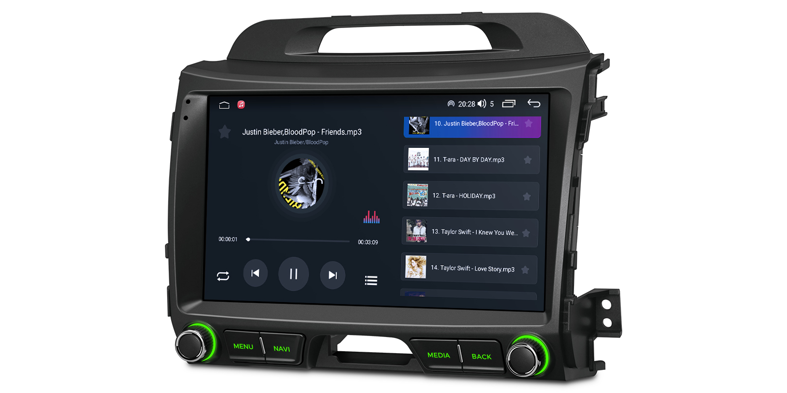 Kia Sportage | Android OS | Octa Core | 2GB RAM & 64GB ROM | 9" IPS Screen | IDSP90SPK