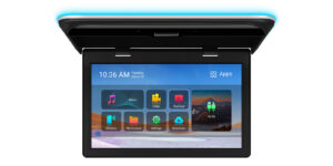 15.6" IPS Screen | 2GB RAM & 32GB ROM | Flip Down Android Car Roof Multimedia Player | CM157AF