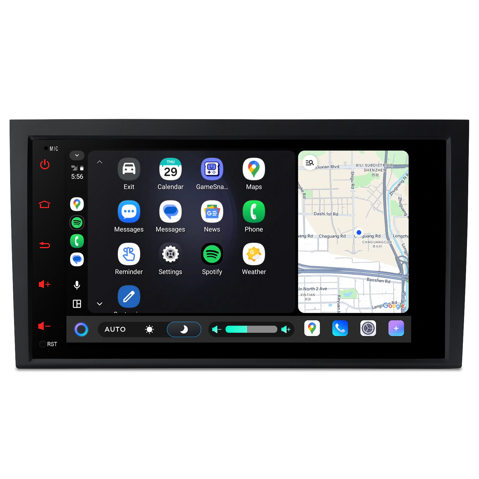 XTRONS IMH84A4AL 8-inch Android 14 car stereo for Audi A4 / SEAT Exeo — Unisoc T7865, 8GB RAM, dual Bluetooth, plug-and-play fit