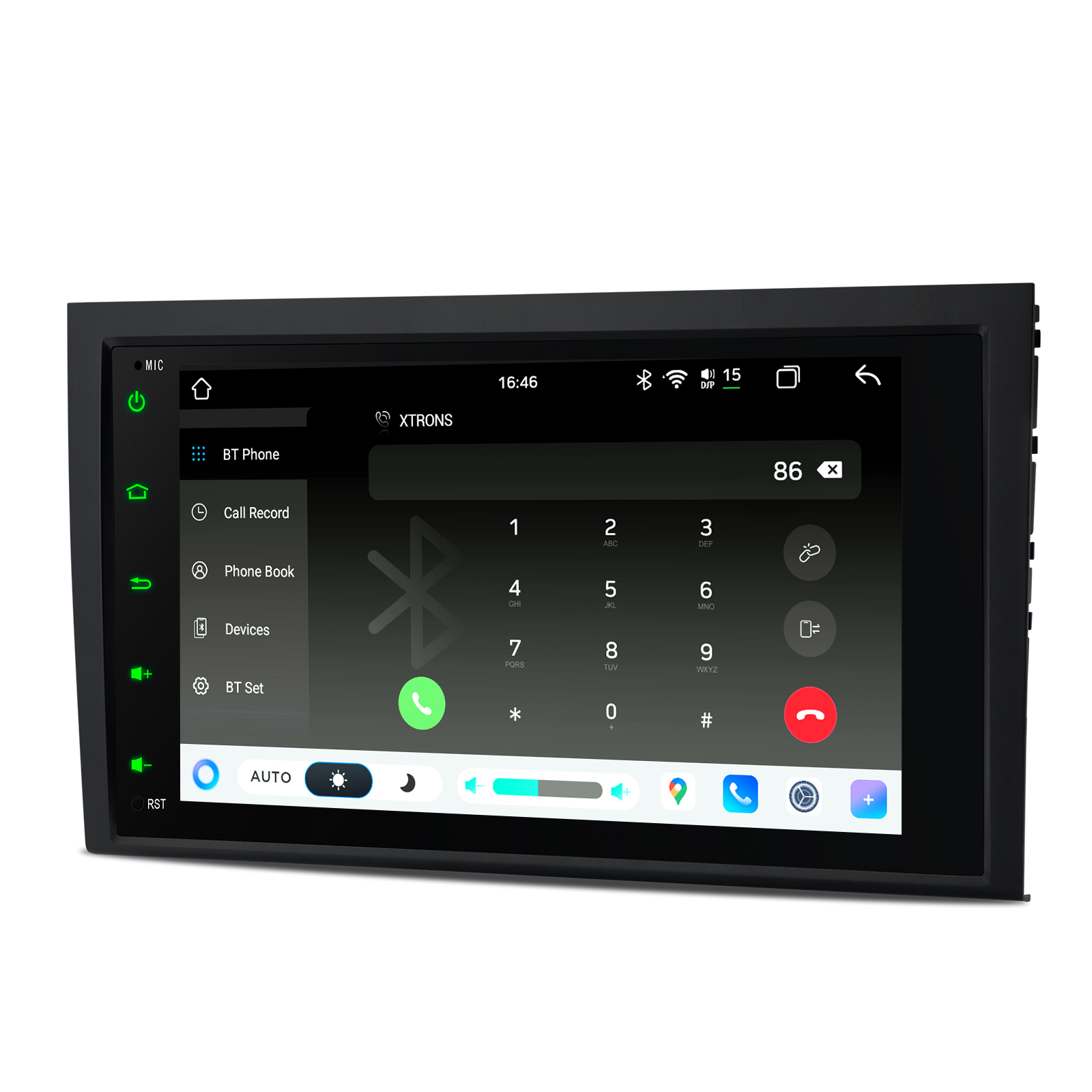 XTRONS IMH84A4AL 8-inch Android 14 car stereo for Audi A4 / SEAT Exeo — Unisoc T7865, 8GB RAM, dual Bluetooth, plug-and-play fit