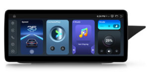 XTRONS QBMH2440M12ER 12.3" Nano Texture 2K Screen Qualcomm 662 8-core 8GB RAM 128GB SSD for Mercedes-Benz E-class W212 S212 Infotainment