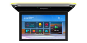 XTRONS 15.6-inch Flip Down Android Car Roof Multimedia Player