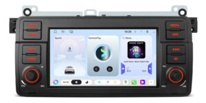 XTRONS UAH7546BL Android car stereo with a 7-inch home screen for BMW E46.